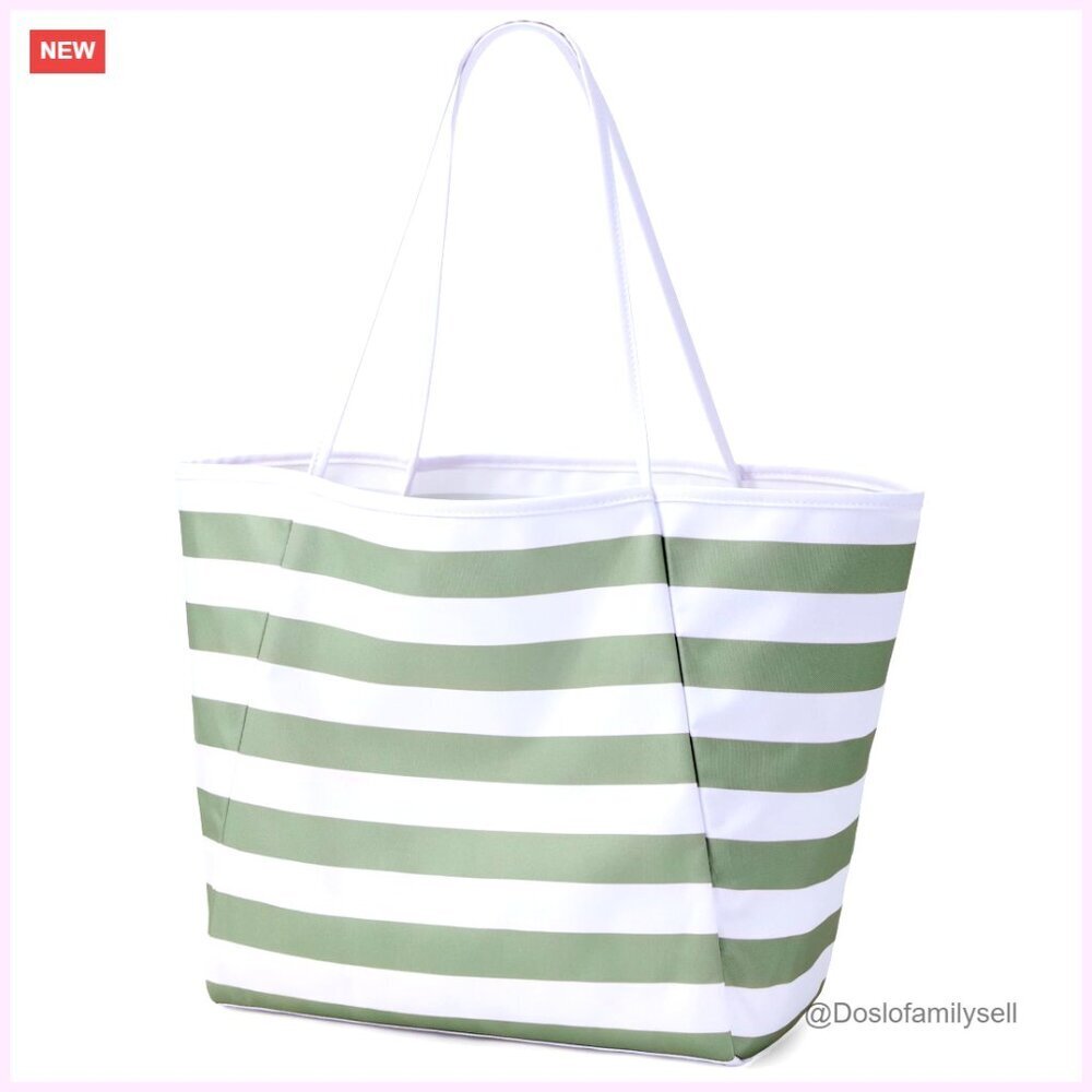 Large Waterproof Sandproof Beach Tote Bag Packable Hobo Purse